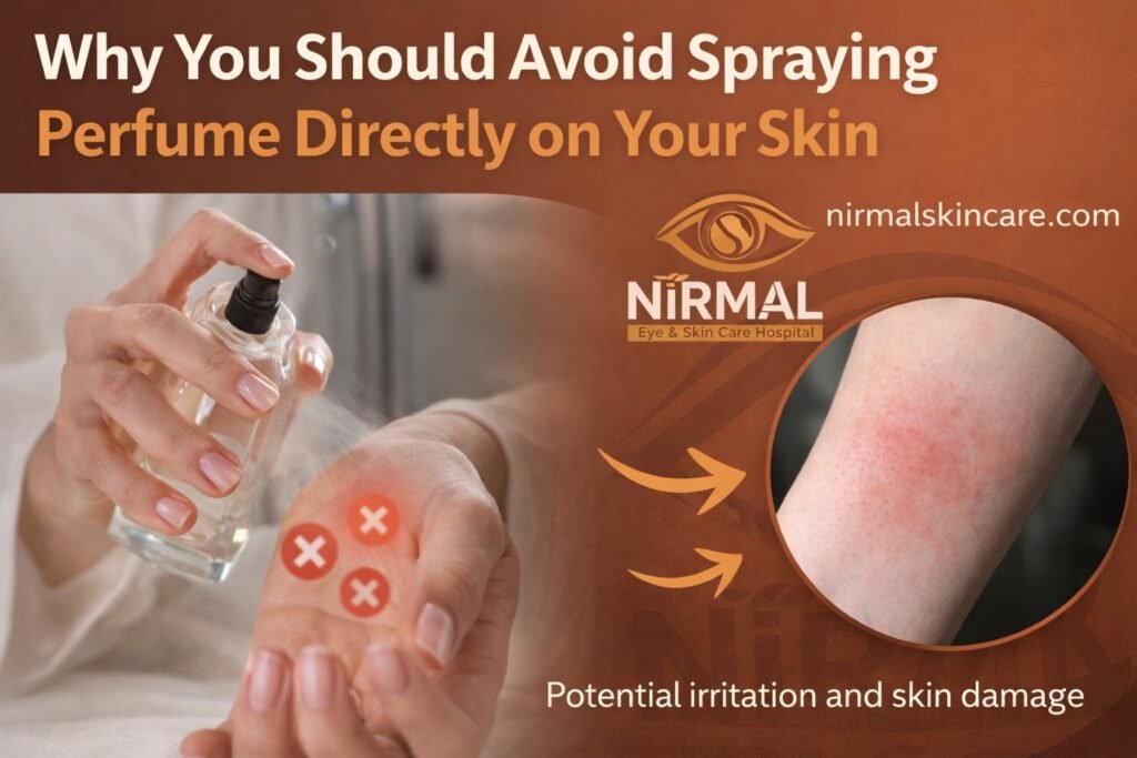 Avoid Spraying Perfume Directly on Your Skin