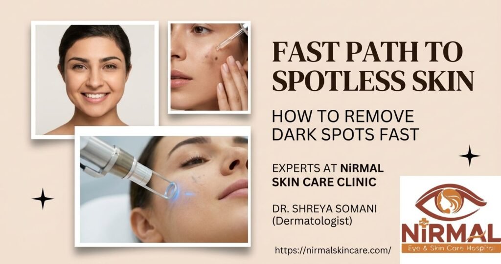 Remove Dark Spots on Face