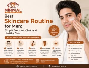 skincare routine for men